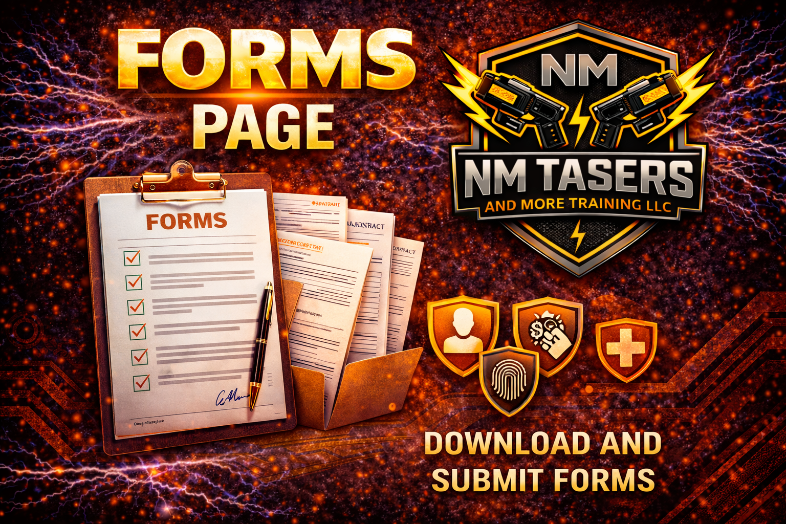 NM TASERS And More Training LLC forms
